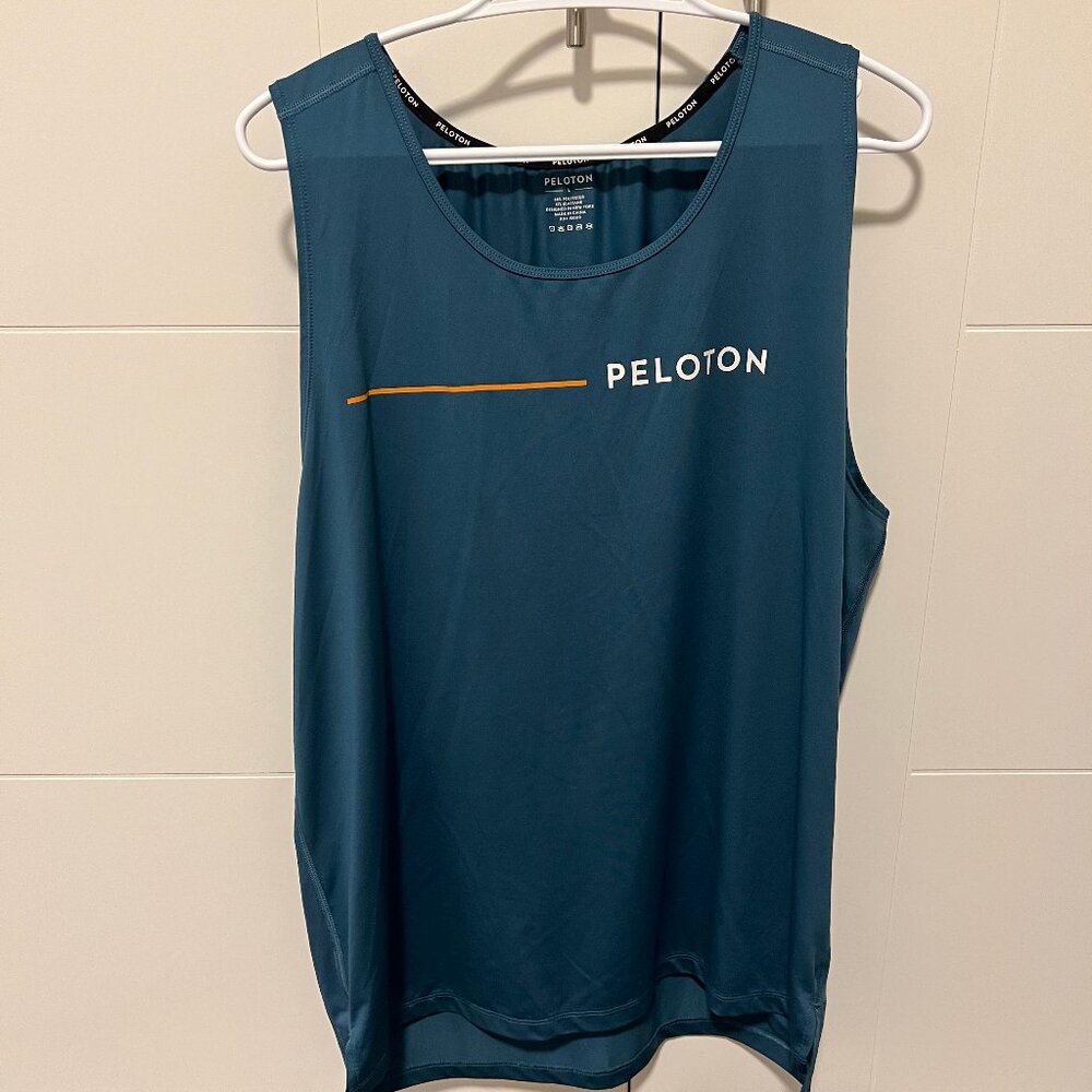 Peleton Tank top  - Teal Blue  -  Size:L